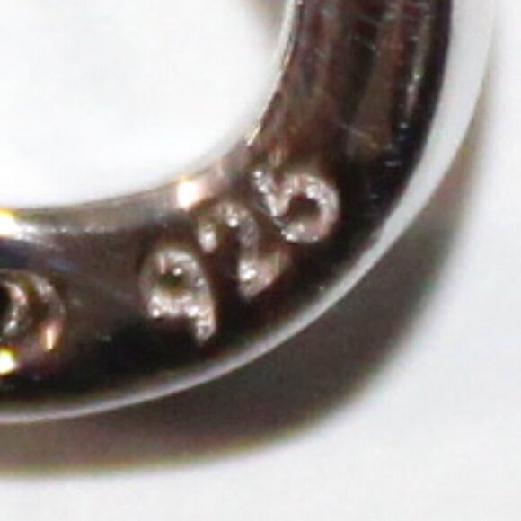 Sterling Silver Black & White Diamond Chip Necklace - Picture 6 of 7